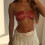 Eye Catching Multi-layer Handmade Red Beaded Body Chain Vest 6