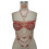Eye Catching Multi-layer Handmade Red Beaded Body Chain Vest 7