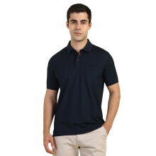 Allen Solly Ανδρικό Μπλε Πόλο Τ-Shirt