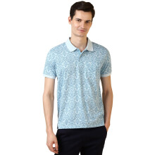 Allen Solly Ανδρικό Μπλε Πόλο T-Shirt