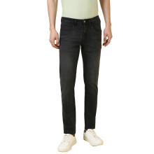 Allen Solly Mænds Sorte Mid Wash Jeans
