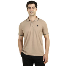 Ανδρικό Πόλο T-Shirt σε Χακί