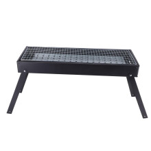 Portable Charcoal Grill 60x22x33cm Foldable Stainless Steel BBQ with Multi Vent Control for Outdoor Cooking