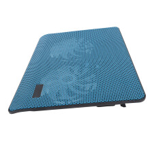 Dual Fan Laptop Cooling Pad 17in 1.5mm Holes