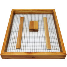 10 Frame Bee Hive Candy Board Feeder, Beeswax Coated Winter Feeding Solution for Beekeeping