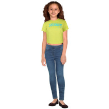 Allen Solly Junior Meisjes Gele T-shirt 9-10 Jaar