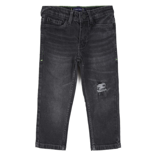 Allen Solly Αγόρια Γκρίζα Skinny Fit Τζιν