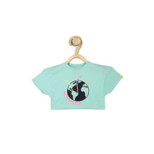Allen Solly Junior Meisjes Blauw T-Shirt 15-16 Jaar