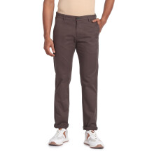 Arrow Baumwoll Stretch Slim Hose Oliv