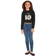 Allen Solly Junior Meisjes Zwarte T-shirt 9-10 Jaar