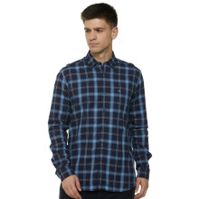 Arrow Herren Baumwoll Sport Slim Fit Hemd (Asaeosh1498_Navy, 40)