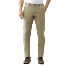Arrow Sports Heren Solid Autopress Flx Broeken Donker Khaki