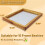 10 Frame Bee Hive Candy Board Feeder, Beeswax Coated Winter Feeding Solution for Beekeeping 2