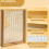 10 Frame Bee Hive Candy Board Feeder, Beeswax Coated Winter Feeding Solution for Beekeeping 3