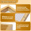 10 Frame Bee Hive Candy Board Feeder, Beeswax Coated Winter Feeding Solution for Beekeeping 4