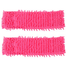 2pcs Microfiber Mop Replacement Pads Reusable for Floor Cleaning, Scratch Durable Fabric