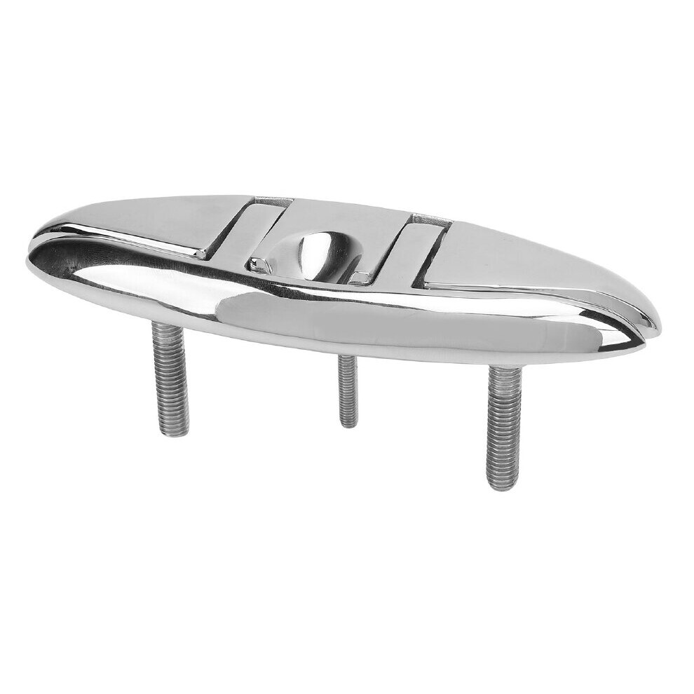 316 Stainless Steel 6Inch Flip Up Marine Dock Cleat For Yacht Rv Boat & Ship 6941393546437