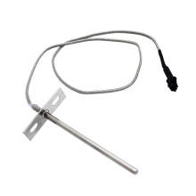 Oven Temperature Probe Cooking Thermometer Sensor for BBQ Roasting Baking Silver Heat Resistant