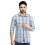Γαλάζιο Slim Fit Κανονικό Κολάρο Ανδρικό Πουκάμισο By Being Human Clothing 1