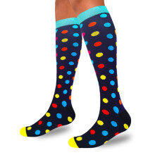 Graduated Compression Socks 2030mmHg for Women and Men, Medical Support for Running Travel Recovery, Small/Medium 1 Pair