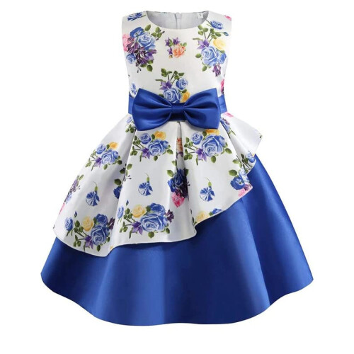 Αγοράστε & Δοκιμάστε Φόρεμα Φόρεμα Satin Floral Για Κορίτσια | Μοντέρνα Παιδικά Ρούχα