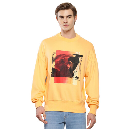 Calvin Klein Calvin Klein Heren Oranje Sweatshirt