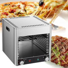 Commercial Electric Steak Broiler 1700W 110V Toaster Oven with Adjustable Time Temperature for Indoor Grill