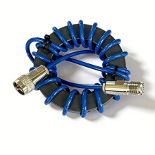 Shortwave Radio Common-Mode Choke 1:1 Balun End-Fed GP Antenna with Large Magnetic Ring 2000W FT8 Anti-Interference Tool