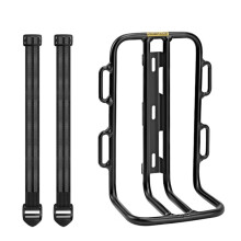 Riderace Bicycle Front Fork Shelf MTB Road Bike Front Rack Carrier Outdoor Touring Load Bearing Luggage Shelf Bracket