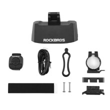 ROCKBROS Bike Tail Light USB Rechargeable Wireless MTB Road Safety Intelligent Remote Control Turn Sign Cycling Bike Rear Light