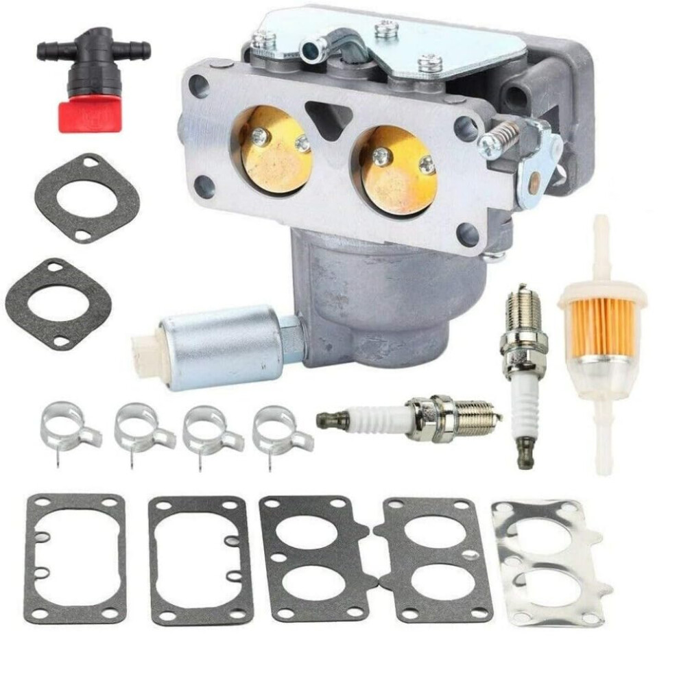 Carburetor Replacement With Spark Plug Kit For John Deere D125 D130 D140 D150 D170 Lawn Tractor 9073542909408