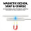 For  Pencil 2nd Magnetic Charging Adapter Nylon Braided Cable Type C Charger Cable with Indicator Light 4