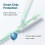 For  Pencil 2nd Magnetic Charging Adapter Nylon Braided Cable Type C Charger Cable with Indicator Light 5