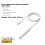 For  Pencil 2nd Magnetic Charging Adapter Nylon Braided Cable Type C Charger Cable with Indicator Light 8