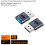 4K UHD DP Dummy Plug Plug and  1080P 60HZ Virtual Display Emulator Indicator Light Fake Load DP  Adapter 4