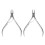 2pcs Flush Cutter, Steel, Pro-Accuracy Grip 2
