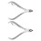 2pcs Flush Cutter, Steel, Pro-Accuracy Grip 16