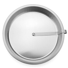 4 Pezzi Teglie Rotonde Antiaderenti da 25 cm per Crostate, Quiche, Torte e Dolci, con Sistema di Sformamento Rapido e Facile da Usare