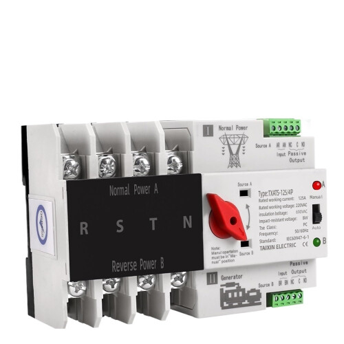4 Pole 63A 3 Phase Automatic Transfer Switch with Reliable Protection and Compact Din Rail Design 1