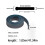41' Window Squeegee Rubber Replacement, CuttoSize Refill Strip for Streak Glass Cleaning 3