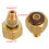 Propane Stove Adapter Quick Connection Secure Flame Control Camping Gas Bottle Connector 2