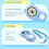 Microscope Video Camera with 2" IPS Screen 1000X Handheld Digital Microscopes Pocket Microscope Camera for Kids 3