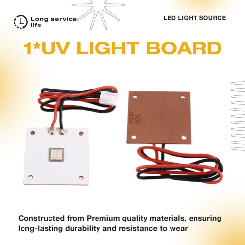 UV Light Board 405nm for   4 3D Printer UV405 Band LED Light Source with 36 LED Beads 2