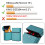 Plastic Cigarette Case for 85mm, Woven Pattern Compact Holder Grayish Cyan, Pressure‑Resistant and Moisture‑Proof 4