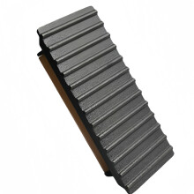 Cast Iron Burger Press Heavy Duty Grill Press with Wooden Handle for Even Searing and Easy Cleaning