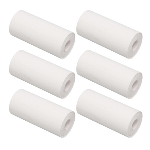 Professional 20 Rolls Thermal Paper 57x25mm White 2