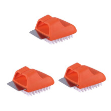 3pcs BBQ Grill Cleaning Brush Set for Quick Outdoor Cooking Easy Rinse Lightweight Design