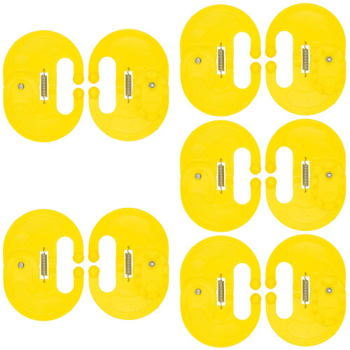 Adjustable Calf Nose Rings 10pcs Secure Comfortable Design For
