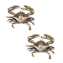 Brass Cobras Statue Sculptures Table Centerpieces for-Style B