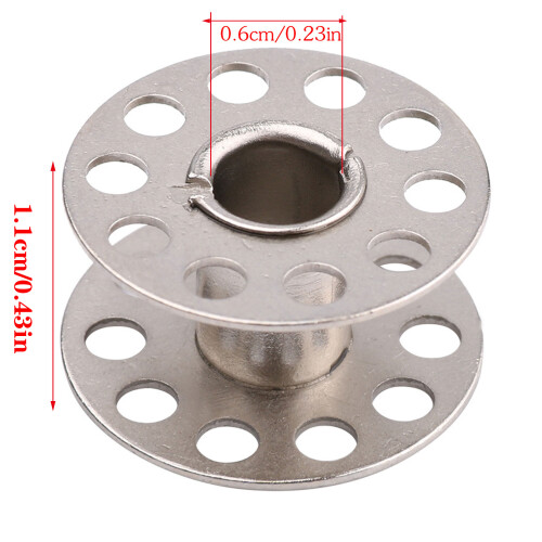 Universal Sewing Machine Round Bobbin Alloy-25 grid metal 1